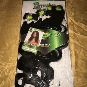 100% Virgin Hair Brazilian Hair Bundles 100% 1B